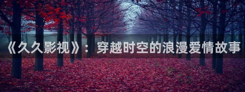 金牌影院电视剧免费观看完整版：《久久影视》：穿越时空的浪漫爱情故事